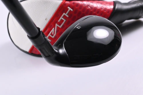 Taylormade Stealth 2 #4 Hybrid / 22 Degree / Stiff Flex Ventus TR Red 7 Shaft