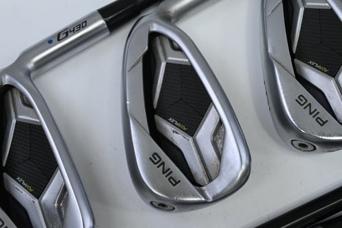 Ping G430 Irons / 7-PW+45°+50° / Blue Dot / Regular Flex Ping Alta CB Black