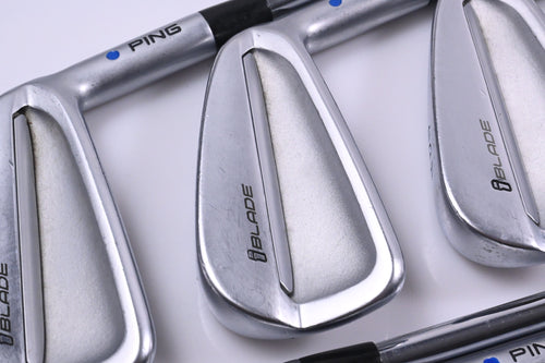 Ping iBlade Irons / 3-PW / Blue Dot / Stiff Flex Steel Shafts