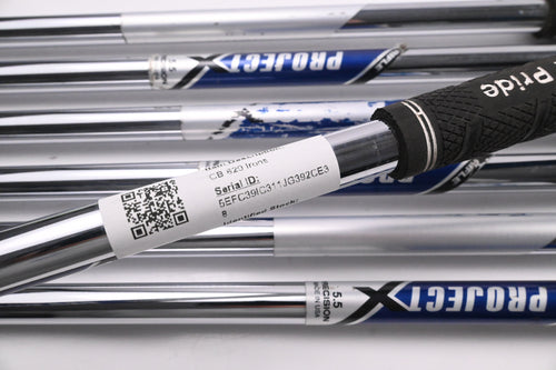 Titleist CB 620 Irons / 4-PW / Regular Flex Project X Rifle Shafts