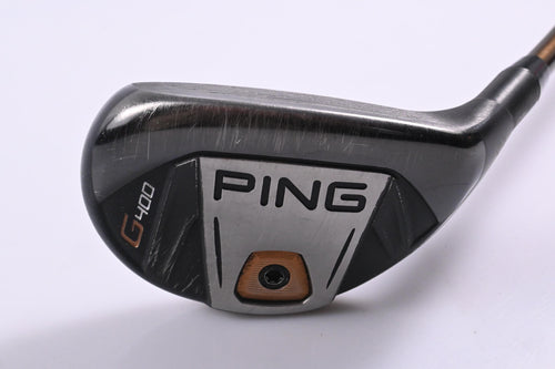 Ping G400 #4 Hybrid / 22 Degree / Stiff Flex Ping Alta CB 70 Shaft