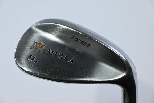 Miura Forged Satin Series Gap Wedge / 52 Degree / Stiff Flex KBS Tour Shaft