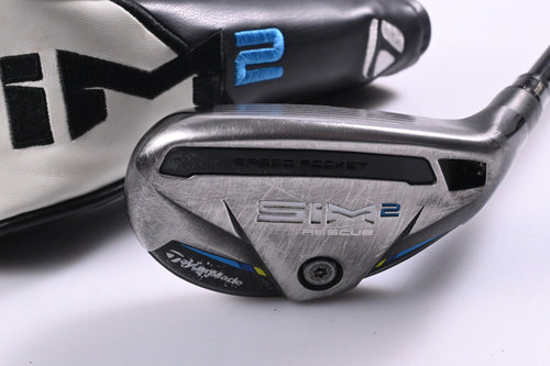 Taylormade SIM2 #3 Hybrid / 19.5 Degree / Stiff Flex Mitsubishi Tensei AV Blue