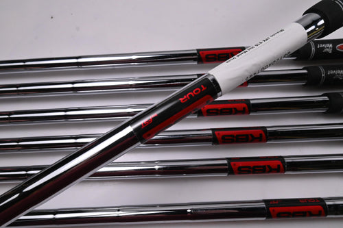 Mizuno JPX 919 Hot Metal Irons / 5-PW+GW / Stiff Flex KBS Tour Shafts