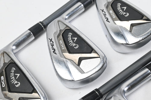 Callaway Apex DCB Irons / 5-PW / Regular Flex Catalyst 65 Shafts