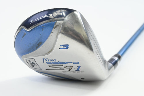 Ladies Cobra S9-1 Offset #3 Wood / 18 Degree / Ladies Flex Tour AD 45 Shaft