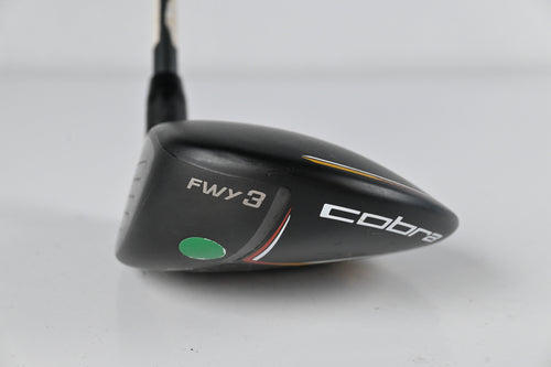 Left Hand Cobra LTDx #3 Wood / 15 Degree / Regular Flex HZRDUS Smoke IM10 Green