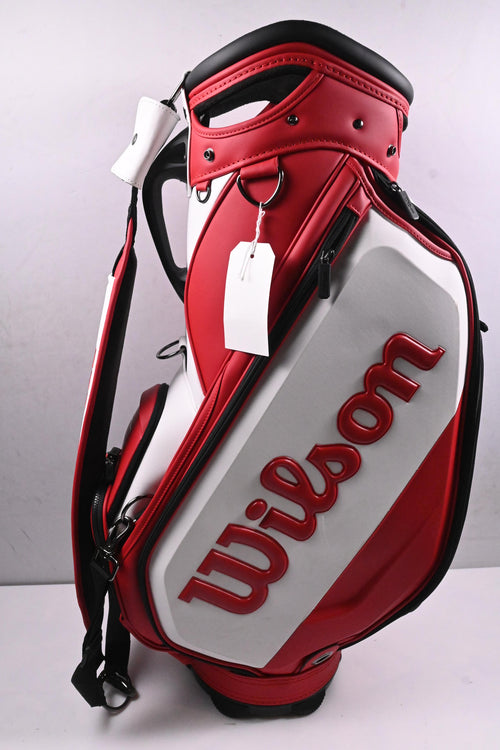 Wilson Staff Tour Bag / 6-Way Divider / Red, White