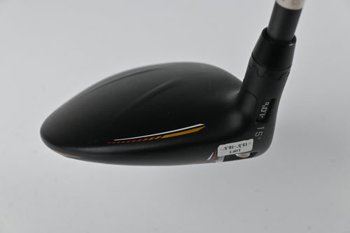 Left Hand Cobra LTDx #3 Wood / 15 Degree / Regular Flex HZRDUS Smoke IM10 Green