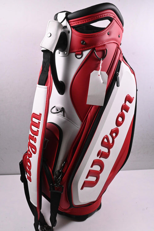 Wilson Staff Tour Bag / 6-Way Divider / Red, White