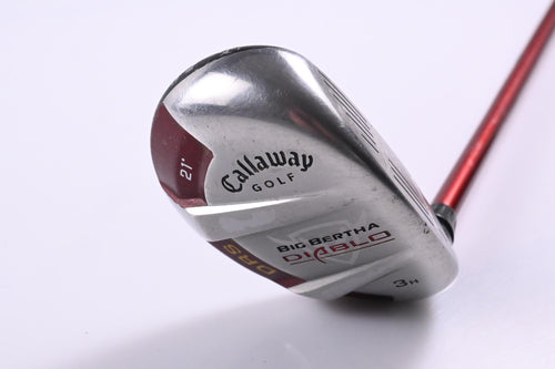 Callaway Big Bertha Diablo #3 Hybrid / 21 Degree / Stiff Flex Callaway 80 Shaft