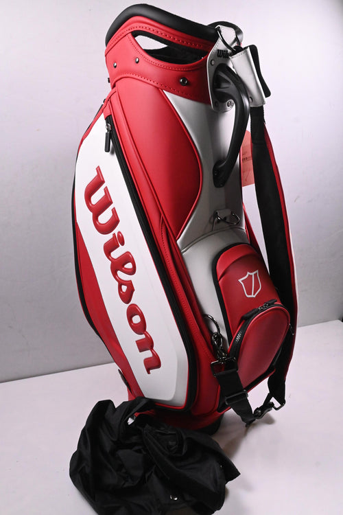 Wilson Staff Tour Bag / 6-Way Divider / Red, White