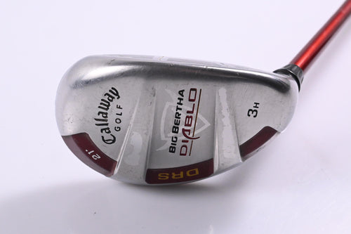 Callaway Big Bertha Diablo #3 Hybrid / 21 Degree / Stiff Flex Callaway 80 Shaft