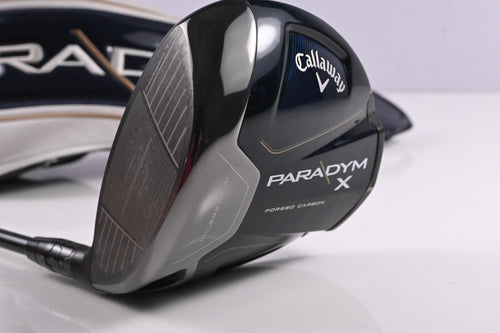 Left Hand Callaway Paradym X Driver / 12 Degree / Regular Flex HZRDUS Smoke RDX