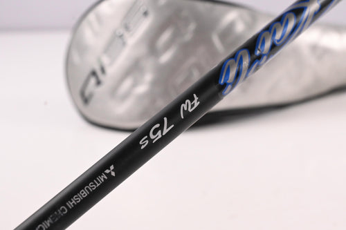 Taylormade Qi35 Tour #3 Wood / 15 Degree / Stiff Flex Kai'Li Dark Waves Blue 75
