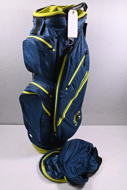 Callaway Chase Dry 14 Cart Bag / 14-Way Divider / Blue, Green