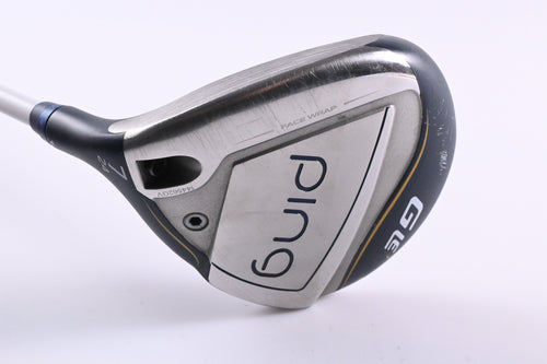 Left Hand Ping G Le3 #7 Wood / 24 Degree / Ladies Flex Ping ULT 250 Shaft