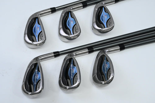 Ladies Callaway Steelhead XR Irons / 6-PW+SW / Ladies Flex Ozik Program F15