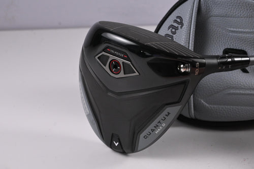 Callaway Quantum Max D Driver / 10.5 Degree / Stiff Flex Denali Frost Silver 60 Shaft