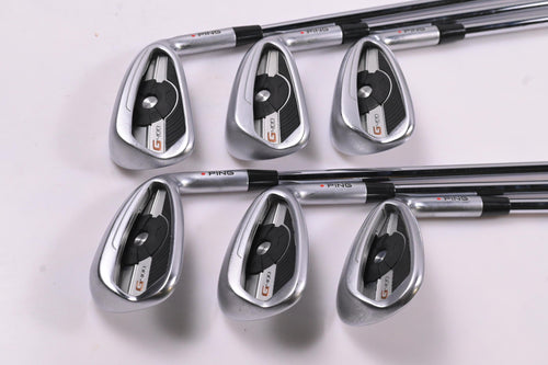 Ping G400 Irons / 6-PW+SW / Red Dot / Regular Flex Ping AWT 2.0 Shafts