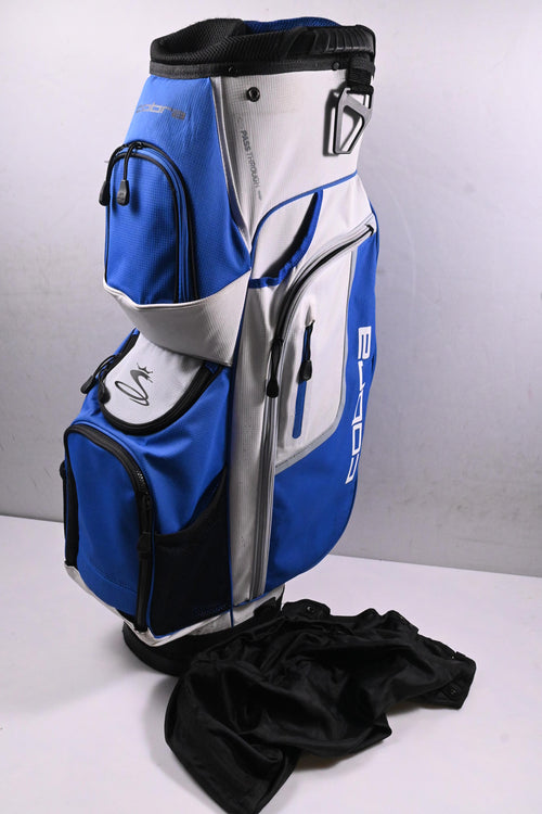 Cobra Cart Bag / 14-Way Divider / Blue, White
