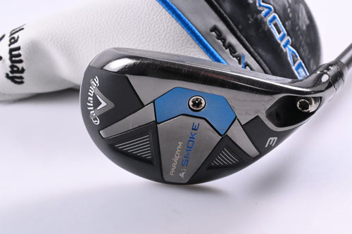 Callaway Paradym Ai Smoke #3 Hybrid / 18 Degree / Regular Flex Cypher 2.0 60