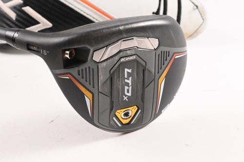 Left Hand Cobra LTDx #3 Wood / 15 Degree / Regular Flex HZRDUS Smoke iM10 60