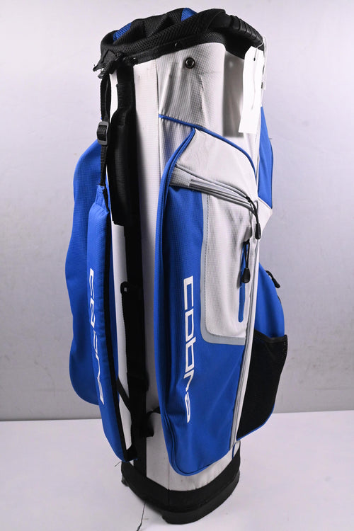 Cobra Cart Bag / 14-Way Divider / Blue, White