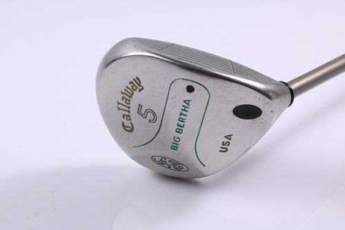 Ladies Callaway Big Bertha #5 Wood / 18 Degree / Ladies Flex Graphite Shaft