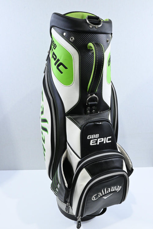 Callaway GBB Epic Tour Bag / 6-Way / White, Black, Green