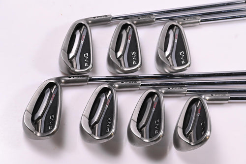 Ping G25 Irons / 5-PW+SW / Black Dot / Regular Flex Ping CFS Shafts