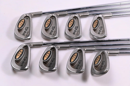Ping i3 Irons / 3-9i+SW / Black Dot / Stiff Flex Ping JZ Shafts