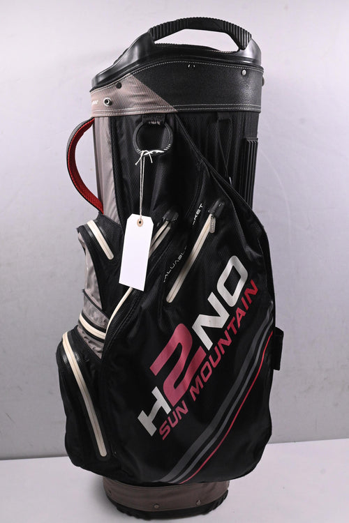 Sun Mountain H2NO Cart Bag / 14-Way Divider / Black
