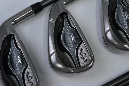 Callaway Steelhead XR Irons / 4-PW+SW / Regular Flex Matrix Ozik Program F15 60