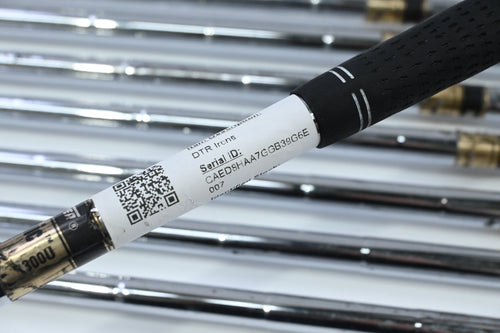 Titleist DTR Irons / 4-PW+SW / Regular Flex Dynamic Gold R300U Shafts