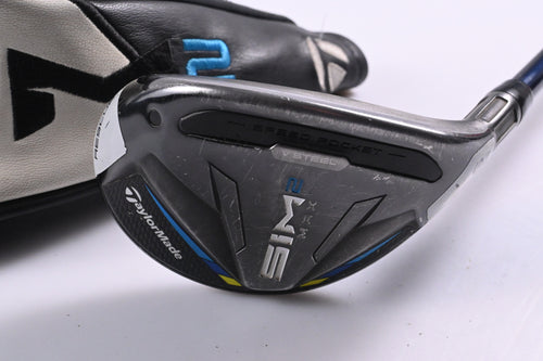 Taylormade SIM2 Max #5 Hybrid / 25 Degree / Stiff Flex Ventus Blue 7 Shaft
