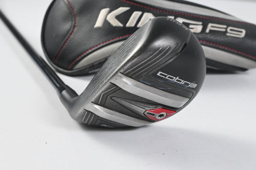 Left Hand Cobra King F9 #4 Hybrid / 21 Degree / Regular Flex Fujikura Atmos Black 7