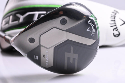 Left Hand Callaway Elyte X #5 Wood / 18 Degree / Senior Flex Vanquish 4 Shaft