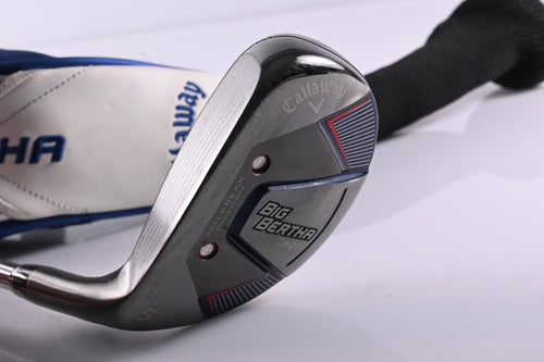 Left Hand Callaway Big Bertha B21 #5 Hybrid / 24 Degree / Stiff Flex RCH 65 Shaft