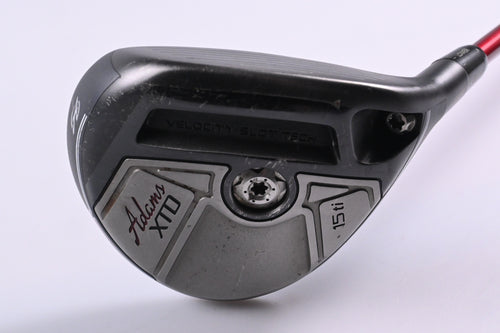 Adams XTD #3 Wood / 15 Degree / Stiff Flex Matrix Ozik 7Q3 Red Tie