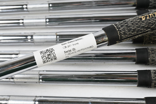 Miura CB-201 Irons / 3-PW / Stiff Flex Steel Shafts