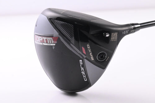 Cobra OPTM MAX-D Driver / 10.5 Degree / Stiff Flex Project X Denali Black 60
