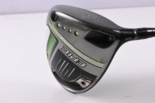Callaway Epic Max Driver / 10.5 Degree / Senior Flex HZRDUS Smoke iM10 Green 50