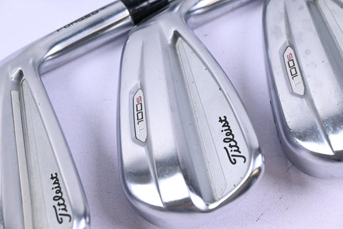 Titleist T100.S 2021 Irons / 4-PW / Stiff Flex Project X Precision Shafts