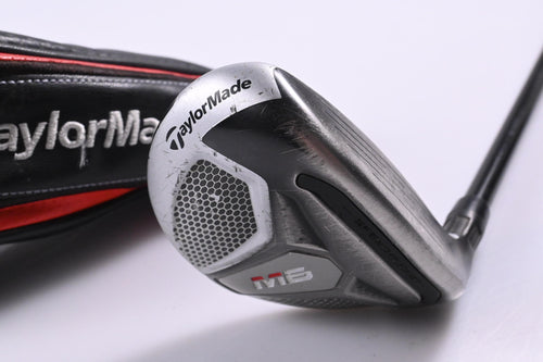 Taylormade M6 #4 Hybrid / 22 Degree / Regular Flex Fujikura Atmos Orange 6 Shaft