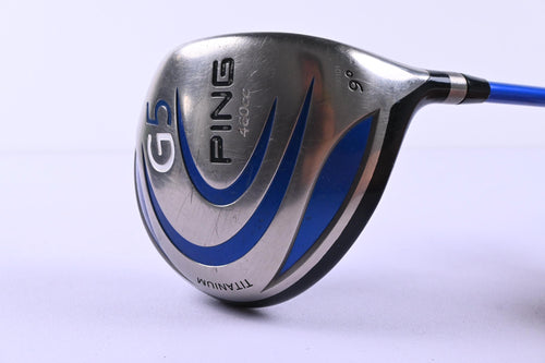Ping G5 Driver / 9 Degree / Stiff Flex Grafalloy ProLaunch Blue 65 Shaft