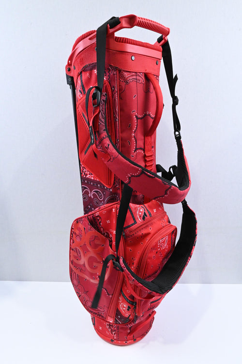 G/Fore Bandana Stand Bag / 4-Way / Red, Black