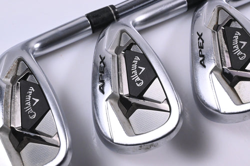 Callaway Apex 21 Irons / 6-PW / Stiff Flex True Temper Elevate ETS 85 Shafts