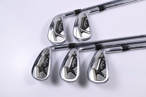Callaway Apex 21 Irons / 6-PW / Stiff Flex True Temper Elevate ETS 85 Shafts
