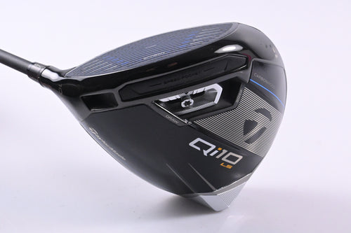 Left Hand Taylormade Qi10 LS Driver / 10.5 Degree / Regular Flex Tensei AV Blue